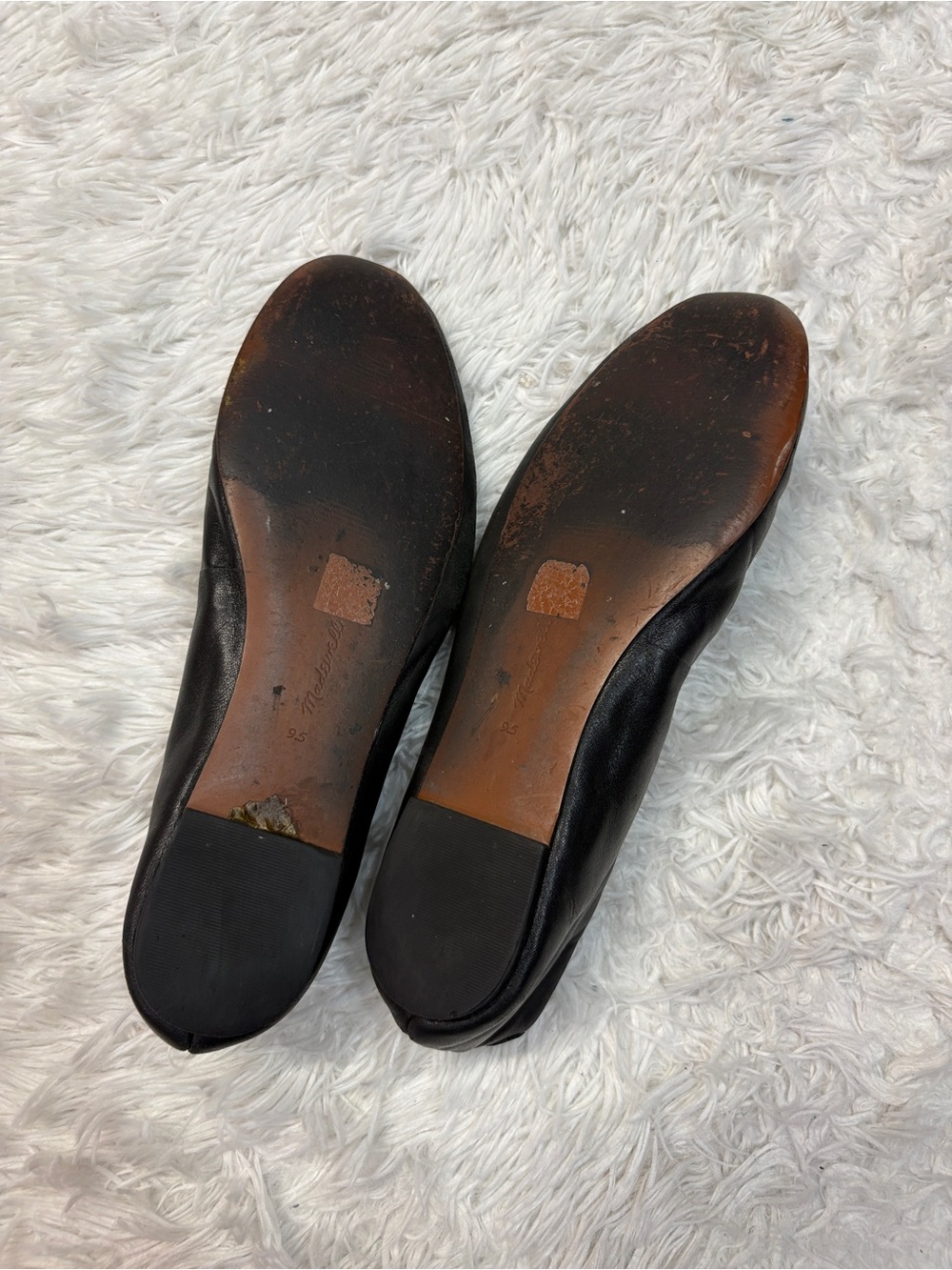 Madewell The Remy Mary Jane Flat Black - Picture 6 of 8